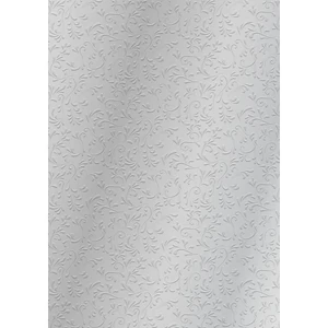 Karton HEYDA A/4 220g nyomott mintás Róma ezüst  2047