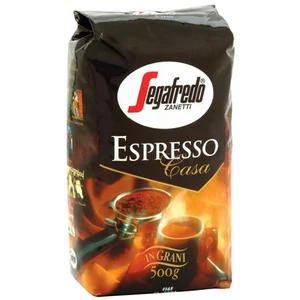 Kávé Segafredo Espresso Casa pörkölt kávé, szemes, vákuumos 500g