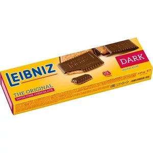 Keksz 125 LEIBNIZ Choco étcsokoládés
