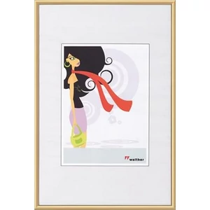 Képkeret 20x30cm New Lifestyle arany műanyag álló/fekvő képkeret 690-KV030G