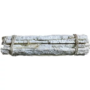 Fa kéreg hasáb fehér 30cm