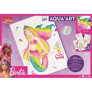 Készségfejlesztő készlet Maped Akvarell festőkészlet Maped Creativ Aqua Art-Barbie