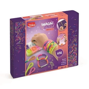 Készségfejlesztő készlet Maped Karkötő Készítő Készlet Maped Creativ, Imagin` Style, Neon