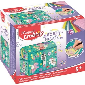 Készségfejlesztő készlet Maped Mozaikos titkos kincsesláda, MAPED CREAT Secret Mosaics