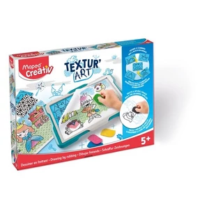 Készségfejlesztő készlet Maped Rajztábla, Textúrák, Maped Creativ Kastélyok