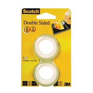 Ragasztó kétoldalú 3M/Scotch Double Sided Tape 12mmx6, 3m