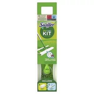 Kezdőkészlet felmosó nedves- és száraz utántöltőve SWIFFER Sweeper