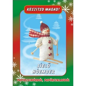 Kézműves csomag Sielő hóember