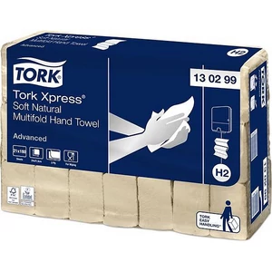 Kéztörlő Interfold hajtás 2 2 rétegű 180lap H2 rendszer Advanced TORK Xpress Soft Multifold