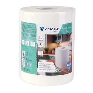 Kéztörlő tekercses Victoria 2 rétegű, 300 lap XL KHH355HS