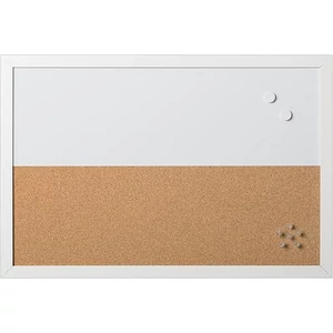 Kombitábla 60x40 Victoria Elements fakeretes mágneses/parafatábla Prezentáció VICTORIA MX03106668-003