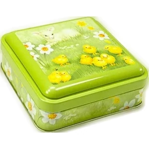 Díszdoboz fém Chicks Garden 105x105x33mm