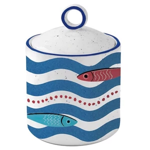 Konyhai tároló Porcelán 9x13cm,Sardine's Party