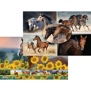 Asztali könyöklő T-Creativ 545x340mm, Horses 
