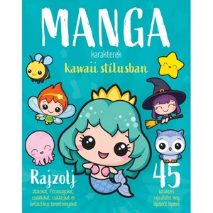 Könyv Manga karakterek kawaii stílusban