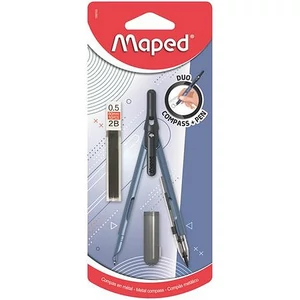 Körző heggyel 2in1 ceruzává alakítható MAPED „Compass Pen” vegyes színek