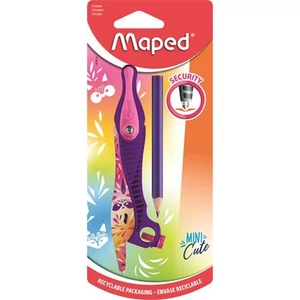 Körző készlet Maped ceruzával és adapterrel,Mini Cute vegyes színek