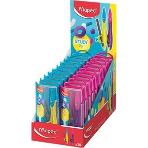 Körző Maped ceruza adapterrel Study Pop, vegyes színek Körzők, körző készletek és körzőhegyek