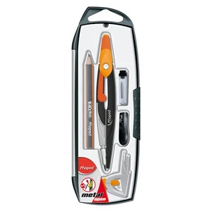 Körző Maped Metal Open 5 részes Körző készlet, vegyes színek Írószerek Maped 536955