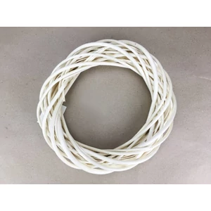 Koszorú vesszőből  25cm natúr 25cm