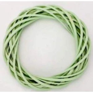 Koszorúalap vesszőből 10cm green