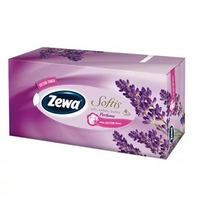 Kozmetikai kendő 4 rétegű 80db ZEWA Softis Levendula