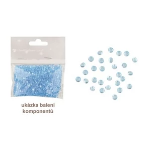 Kreatív dekor kövek kék, 3mm 20g