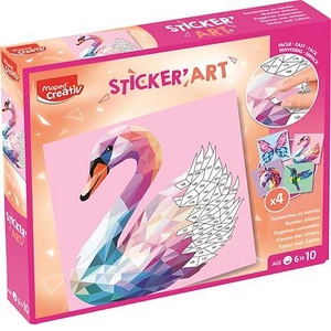 Kreatív matricás készlet különleges állatok MAPED CREATIV "Sticker` Art