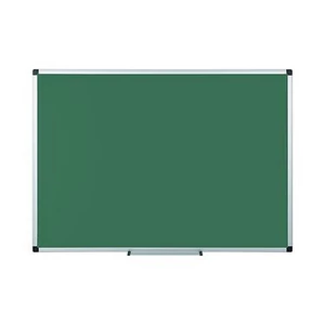 Krétás tábla zöld felület nem mágneses 120x240cm alumínium keret