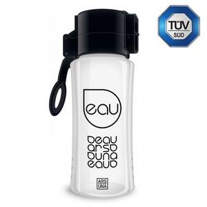 Kulacs Ars Una 450ml AU kollekció fekete/áttetsző biztonságizáras prémium minőség