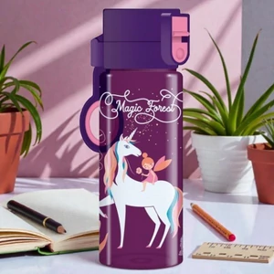 Ars Una Kulacs 475ml 21' Magic Forest unikornis 55020459 Biztonságizáras PBA mentes