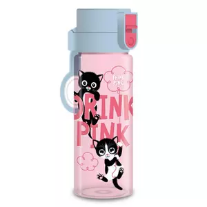 Kulacs Ars Una 475ml Think Pink - cicás (5285) - 23' 55022859 Biztonságizáras prémium kulacs