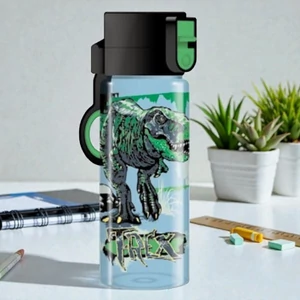 Ars Una Kulacs 475ml 24' T-Rex Dínó 55023467 Biztonságizáras PBA mentes