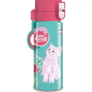 Ars Una Kulacs 475ml 25' Cute Animals Kitten 55024808 Biztonságizáras PBA mentes