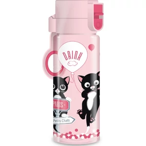 Kulacs Ars Una 475ml Think Pink - cicás 20' 55020039 Biztonságizáras PBA mentes kula