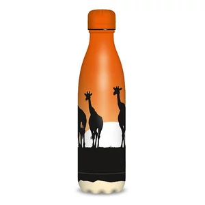 Kulacs Ars Una 500ml Duplafalú Fémkulacs Giraffe 22 55811613 Biztonságizáras PBA mentes kula