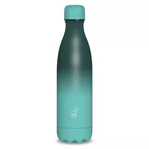 Kulacs Ars Una 500ml Duplafalú Fémkulacs Light green-dark 55811545 Biztonságizáras prémium kulacs