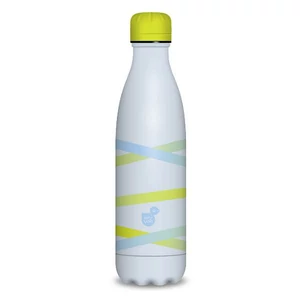 Kulacs Ars Una 500ml Duplafalú Fémkulacs Ribbon-Yellow 22 55811675 Biztonságizáras PBA mentes kula