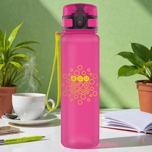 Kulacs Ars Una 600ml 20' AU matt Pink 55790512 Biztonságizáras PBA mentes