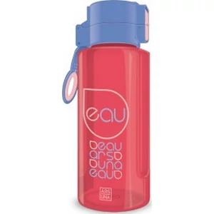 Kulacs Ars Una 650ml 21' AU áttetsző kék/piros 94759600 Biztonságizáras PBA mentes kula