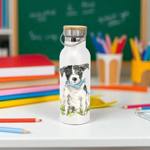 Kulacs duplafalú 0,5l rozsdamentes acél útipalack Bobby
