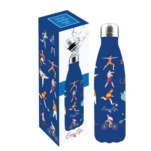 Kulacs duplafalú 500ml rozsdamentes acél hőtartó útipalack Sports