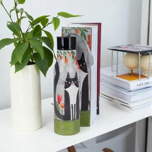 Kulacs duplafalú 500ml Rozsdamentes acél hőtartó útipalack Meadow