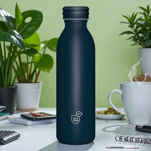 Kulacs fém 600ml Ars Una duplafalú Midnight blue 56335514 Prémium minőség