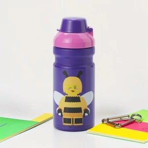 Kulacs Lego Bee 390ml lila-rózsaszín-mintás