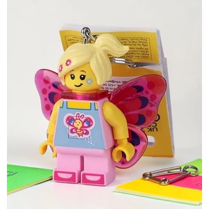 Kulcstartó LEGO Butterfly Girl LEGO LED világítással