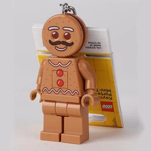 Kulcstartó LEGO Gingerbread Man LED világítással