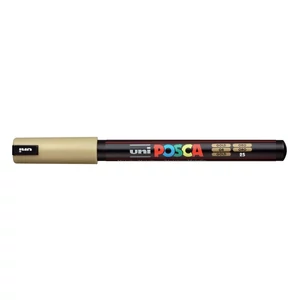 Decormarker UNI-BALL Posca 0,7mm arany akril marker Írószerek UNI-BALL PC-1MR