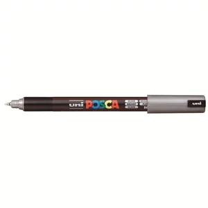 Decormarker UNI-BALL Posca 0,7mm ezüst Írószerek UNI-BALL PC-1MR