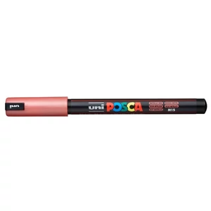 Decormarker UNI-BALL Posca 0,7mm metál piros akril marker Írószerek UNI-BALL PC-1MR